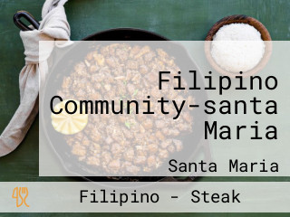 Filipino Community-santa Maria