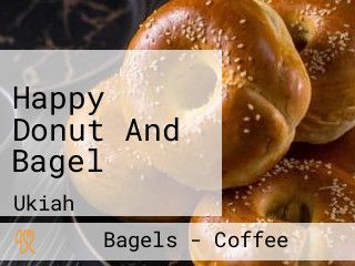 Happy Donut And Bagel