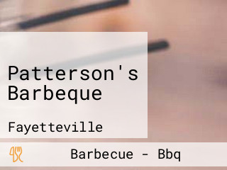 Patterson's Barbeque