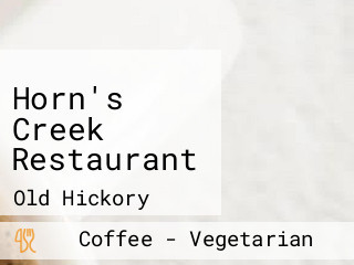 Horn's Creek Restaurant