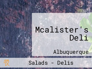 Mcalister's Deli