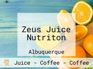 Zeus Juice Nutriton