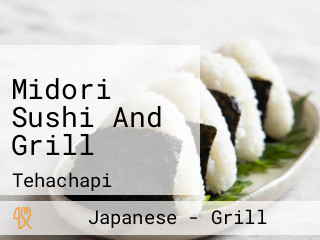 Midori Sushi And Grill