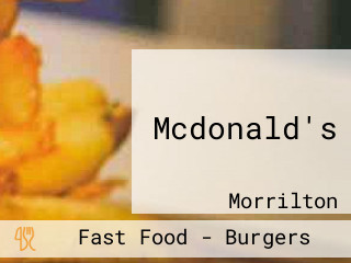 Mcdonald's