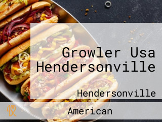 Growler Usa Hendersonville