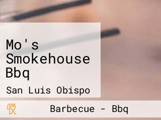 Mo's Smokehouse Bbq