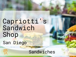 Capriotti's Sandwich Shop