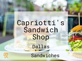 Capriotti's Sandwich Shop