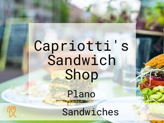 Capriotti's Sandwich Shop