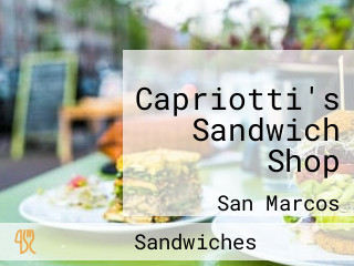 Capriotti's Sandwich Shop