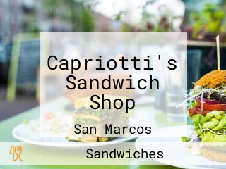 Capriotti's Sandwich Shop