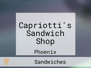 Capriotti's Sandwich Shop