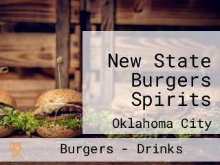 New State Burgers Spirits