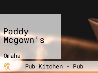 Paddy Mcgown’s