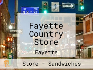 Fayette Country Store