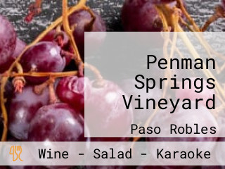 Penman Springs Vineyard