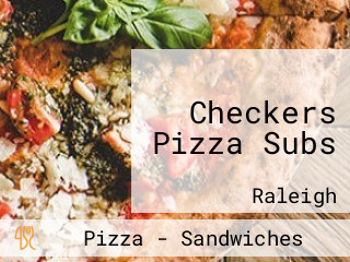 Checkers Pizza Subs