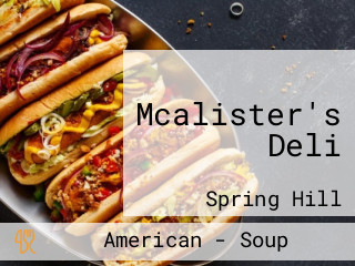 Mcalister's Deli