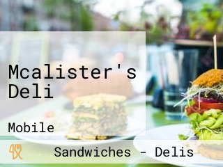 Mcalister's Deli