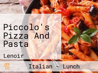 Piccolo's Pizza And Pasta