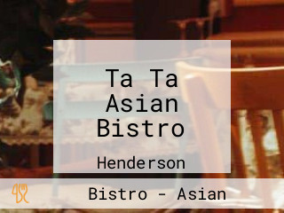 Ta Ta Asian Bistro