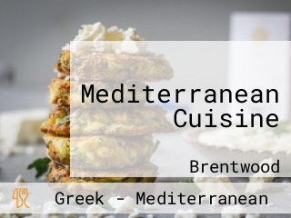 Mediterranean Cuisine