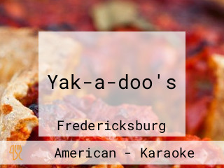 Yak-a-doo's