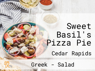 Sweet Basil's Pizza Pie