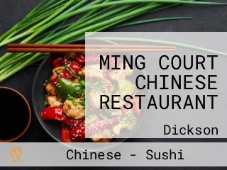 MING COURT CHINESE RESTAURANT