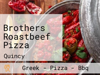 Brothers Roastbeef Pizza