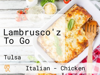 Lambrusco'z To Go