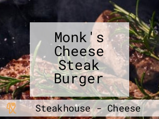 Monk's Cheese Steak Burger