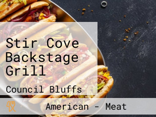 Stir Cove Backstage Grill