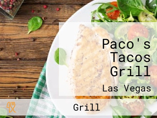 Paco's Tacos Grill