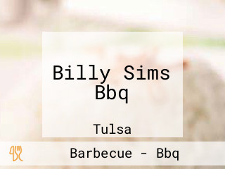 Billy Sims Bbq