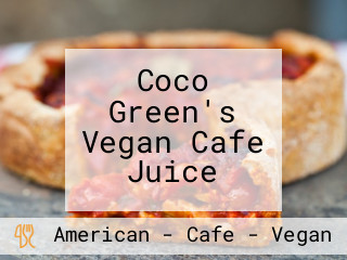 Coco Green's Vegan Cafe Juice