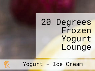 20 Degrees Frozen Yogurt Lounge