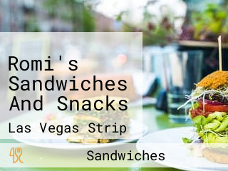 Romi's Sandwiches And Snacks