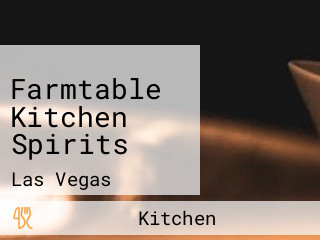 Farmtable Kitchen Spirits