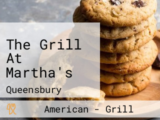 The Grill At Martha's