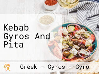 Kebab Gyros And Pita