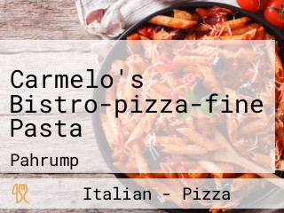 Carmelo's Bistro-pizza-fine Pasta