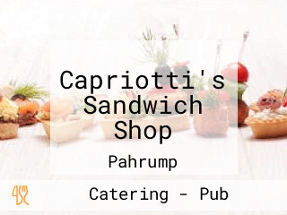 Capriotti's Sandwich Shop