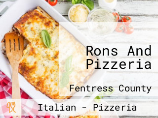 Rons And Pizzeria