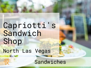 Capriotti's Sandwich Shop