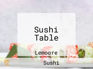 Sushi Table