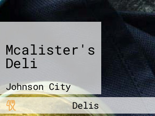 Mcalister's Deli