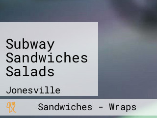 Subway Sandwiches Salads