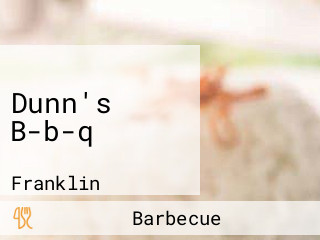 Dunn's B-b-q