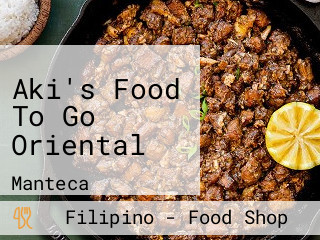 Aki's Food To Go Oriental